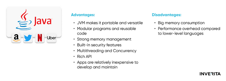 Java pros and cons