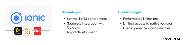 Ionic pros and cons