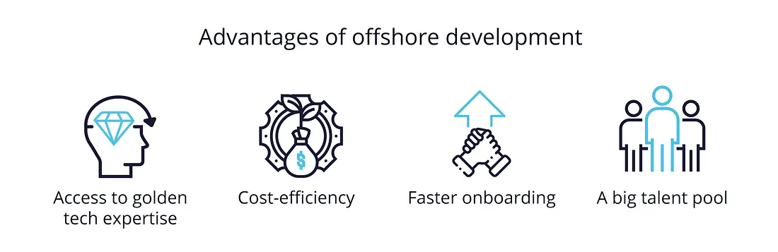 advantages of offshore development