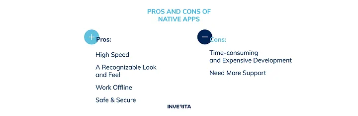 native apps pros and cons