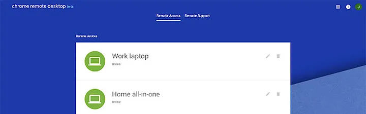 Google Remote Desktop