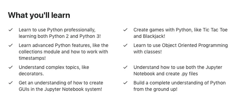 from zero to hero in Python