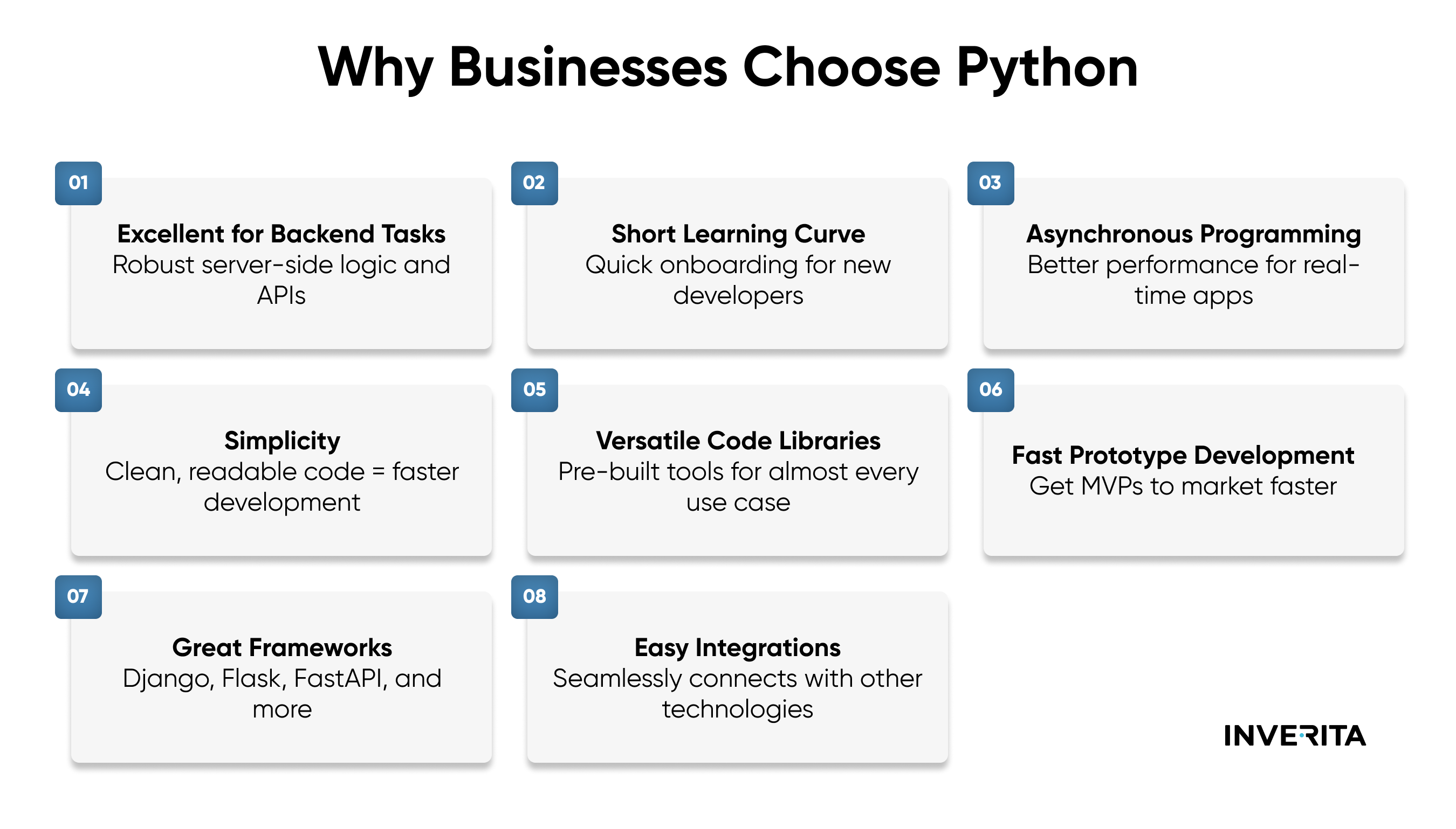 why choose Python