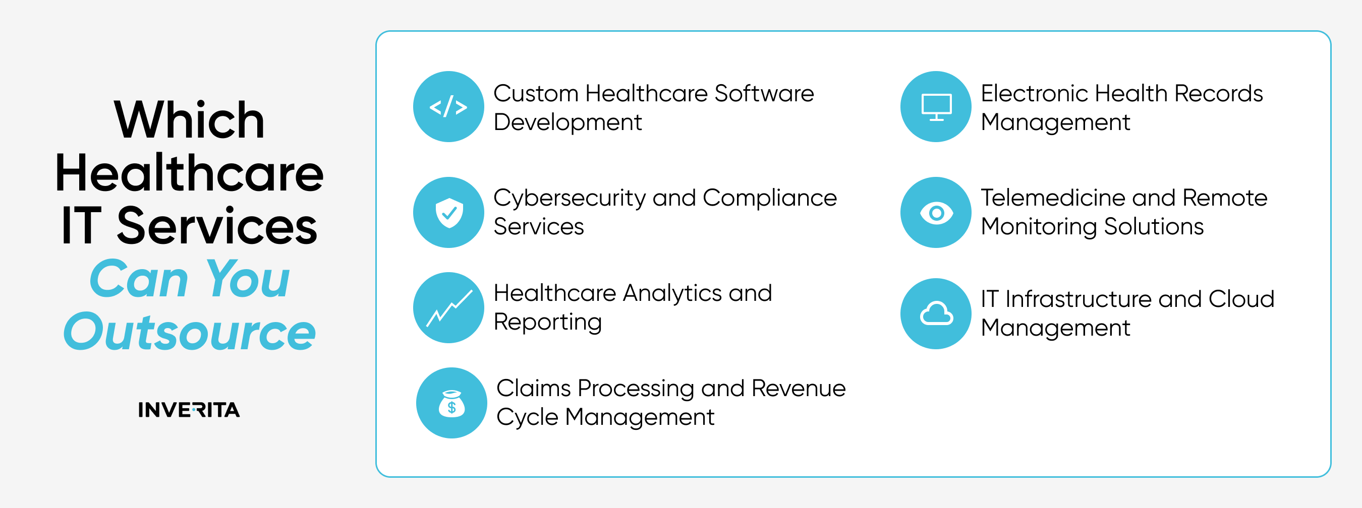 Top Healthcare IT Services You Can Outsource