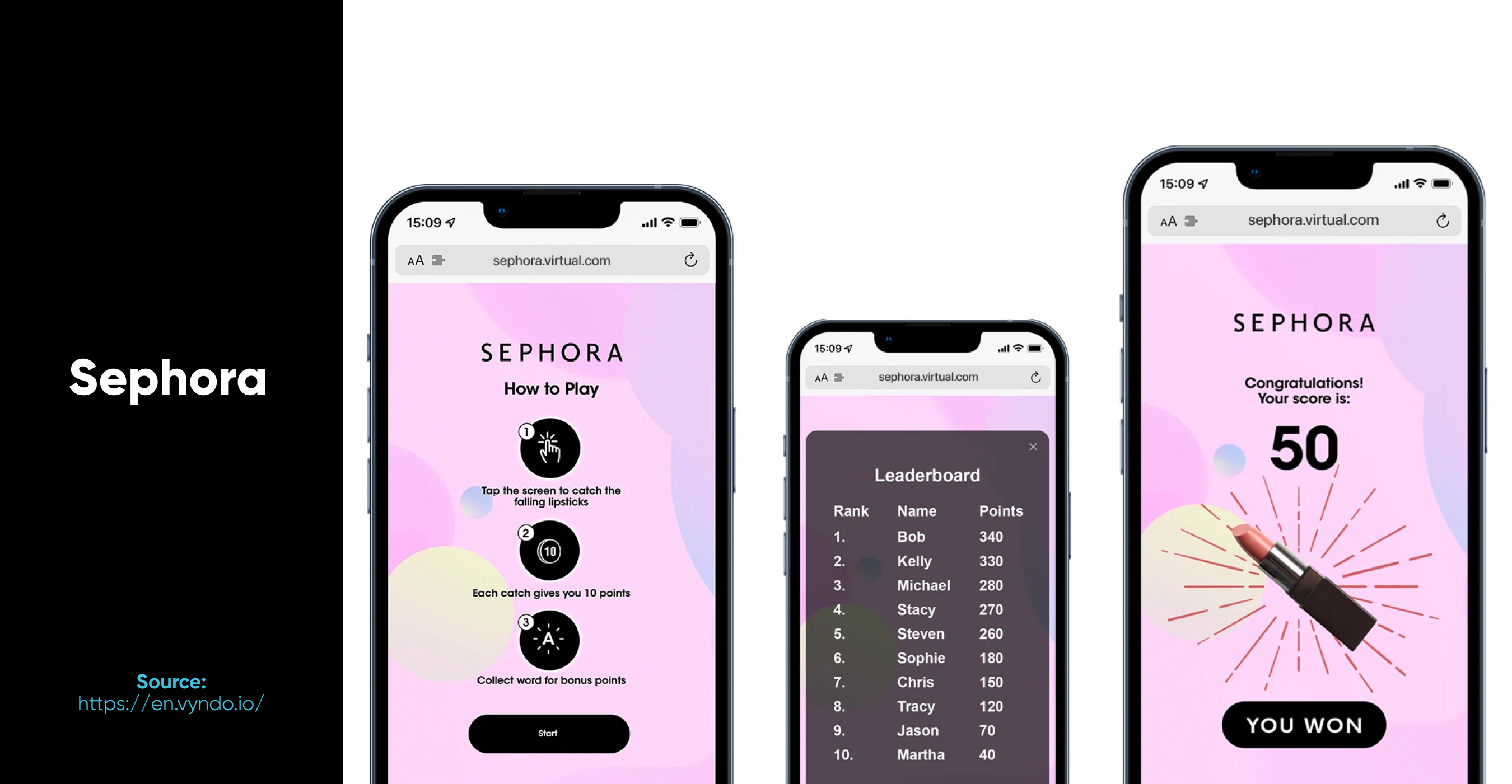 Sephora app gamification