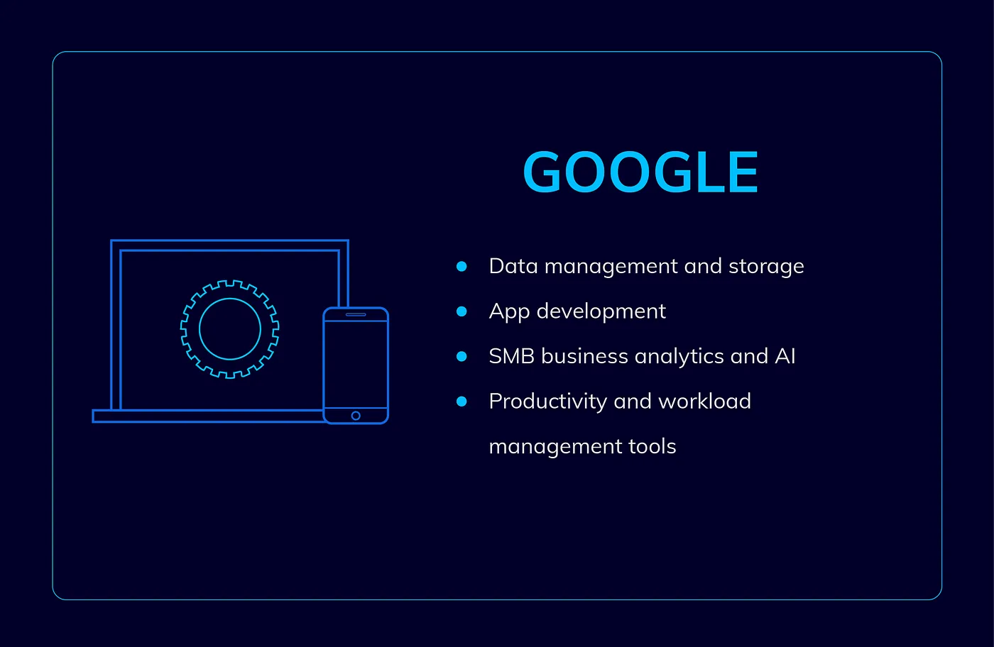 google characteristics
