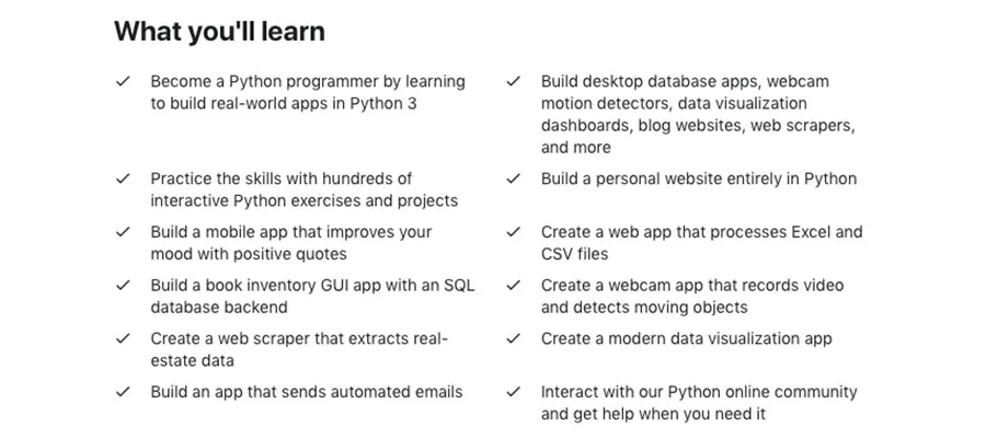 Python megacourse