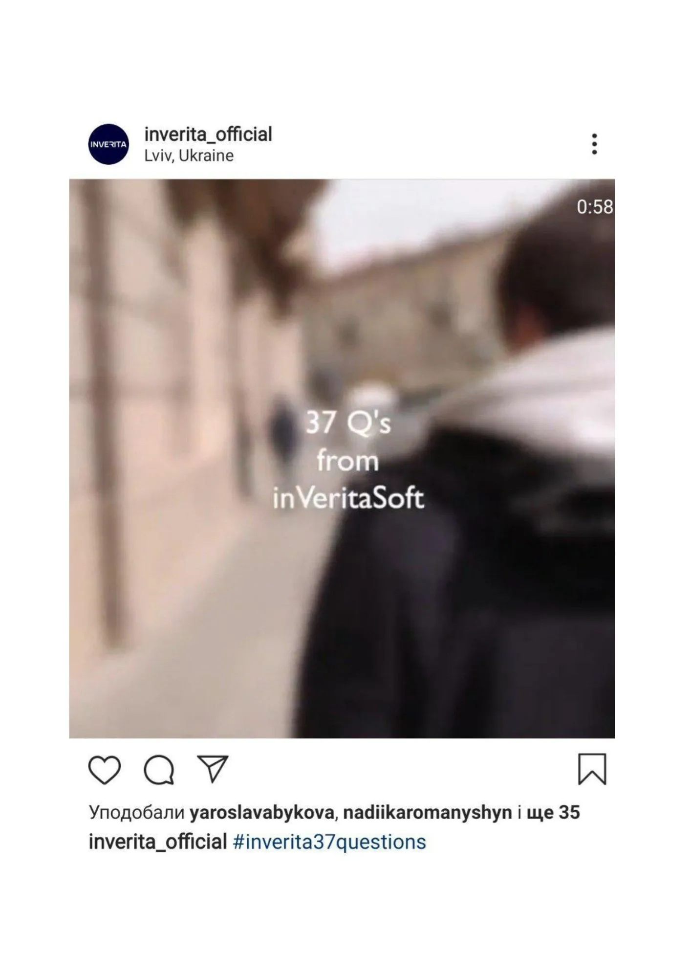 37 questions inverita