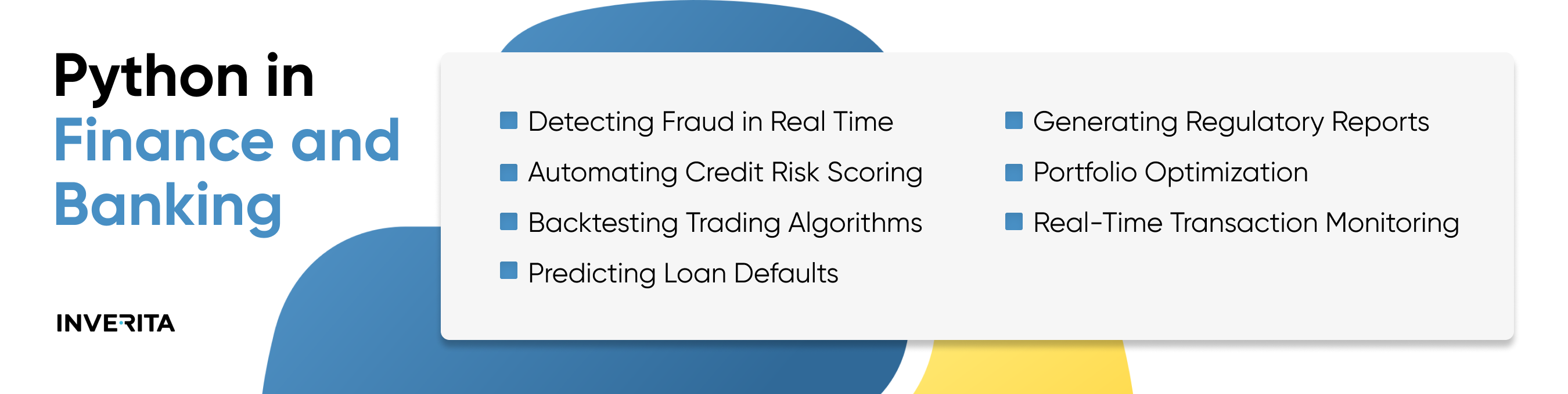 Python in Finance and Banking