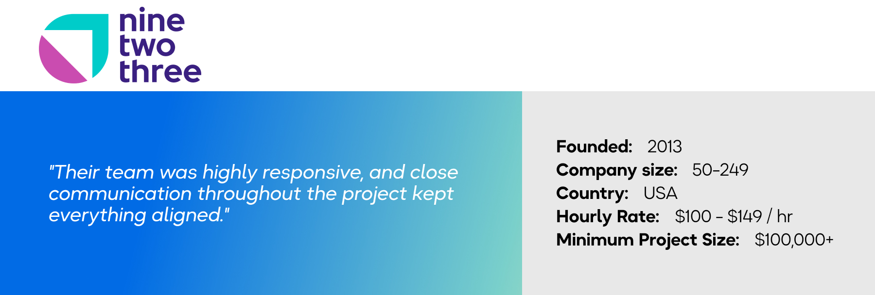 NineTwoThree AI Studio