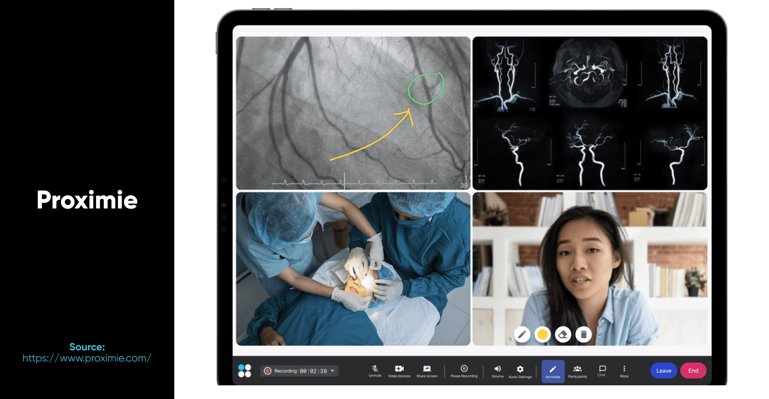 Augmented reality in healthcare