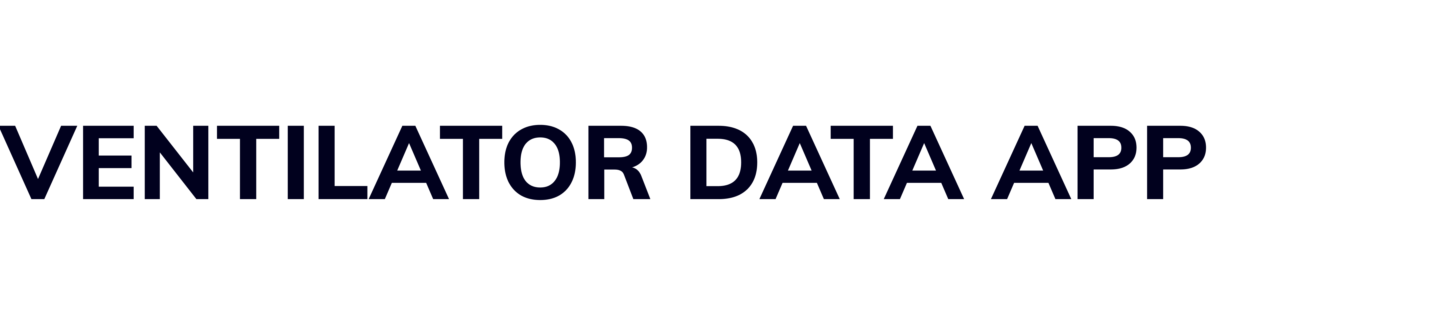 VENTILATOR DATA APPLICATION