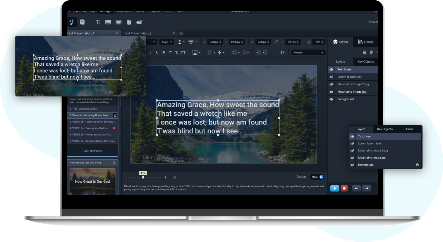 Web design and development services