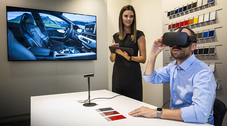 Audi Virtual Reality Showroom