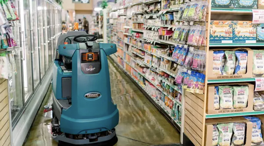 Sam’s Club AI Floor Scrubbing Robots