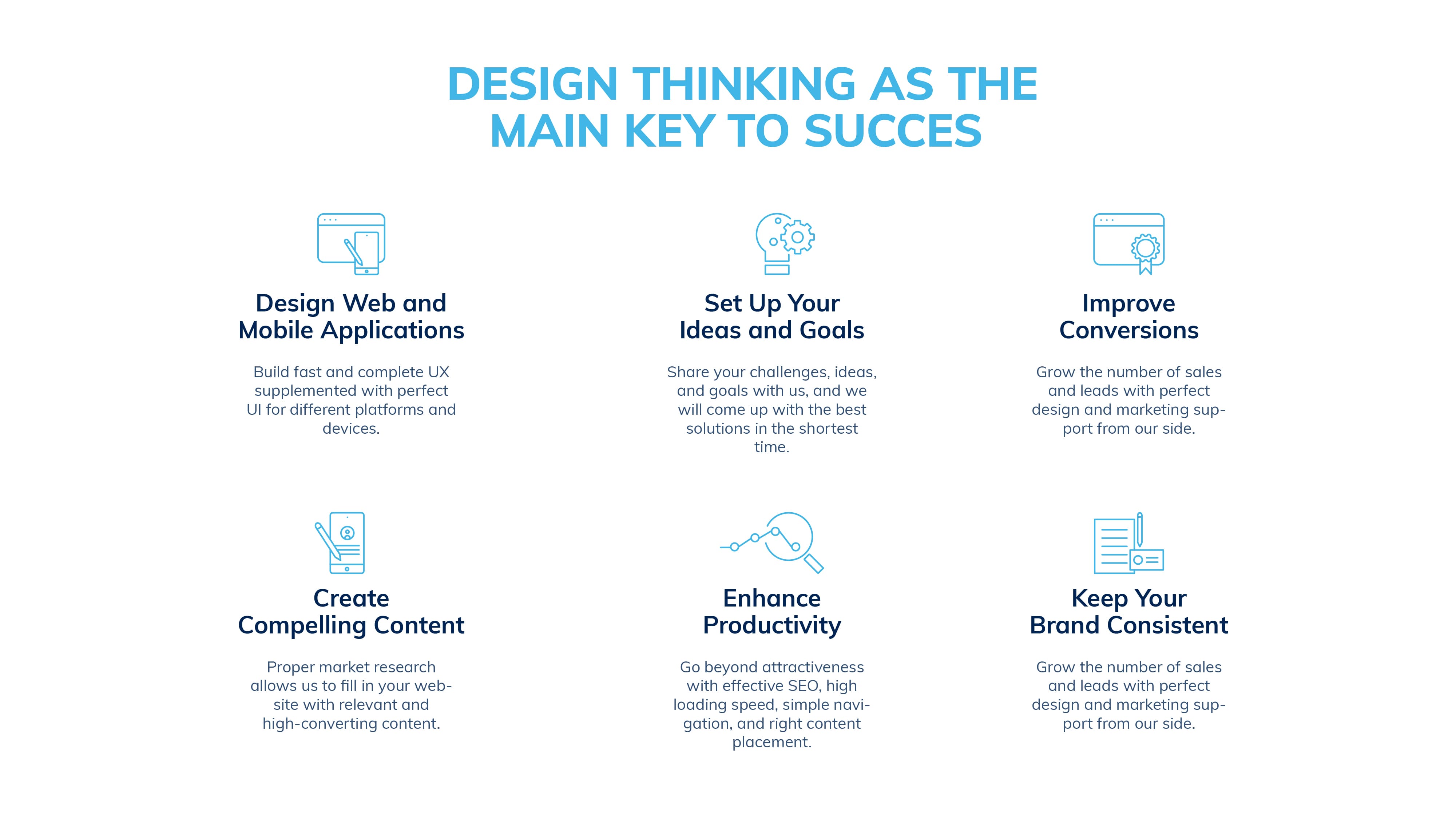 Design Thinking as a Main Key to Success
